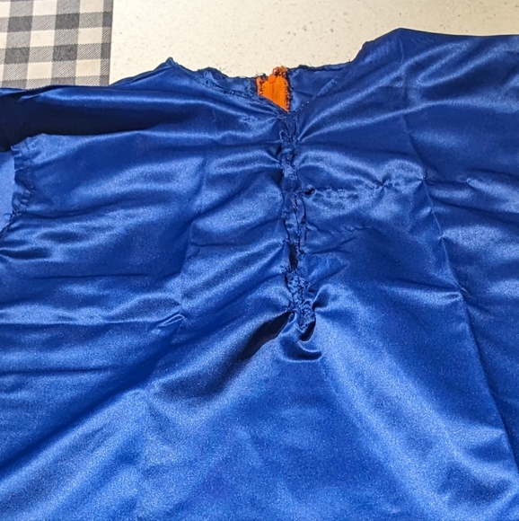 Men XL blue tunic (heavily modified) - Picture 3 of 3